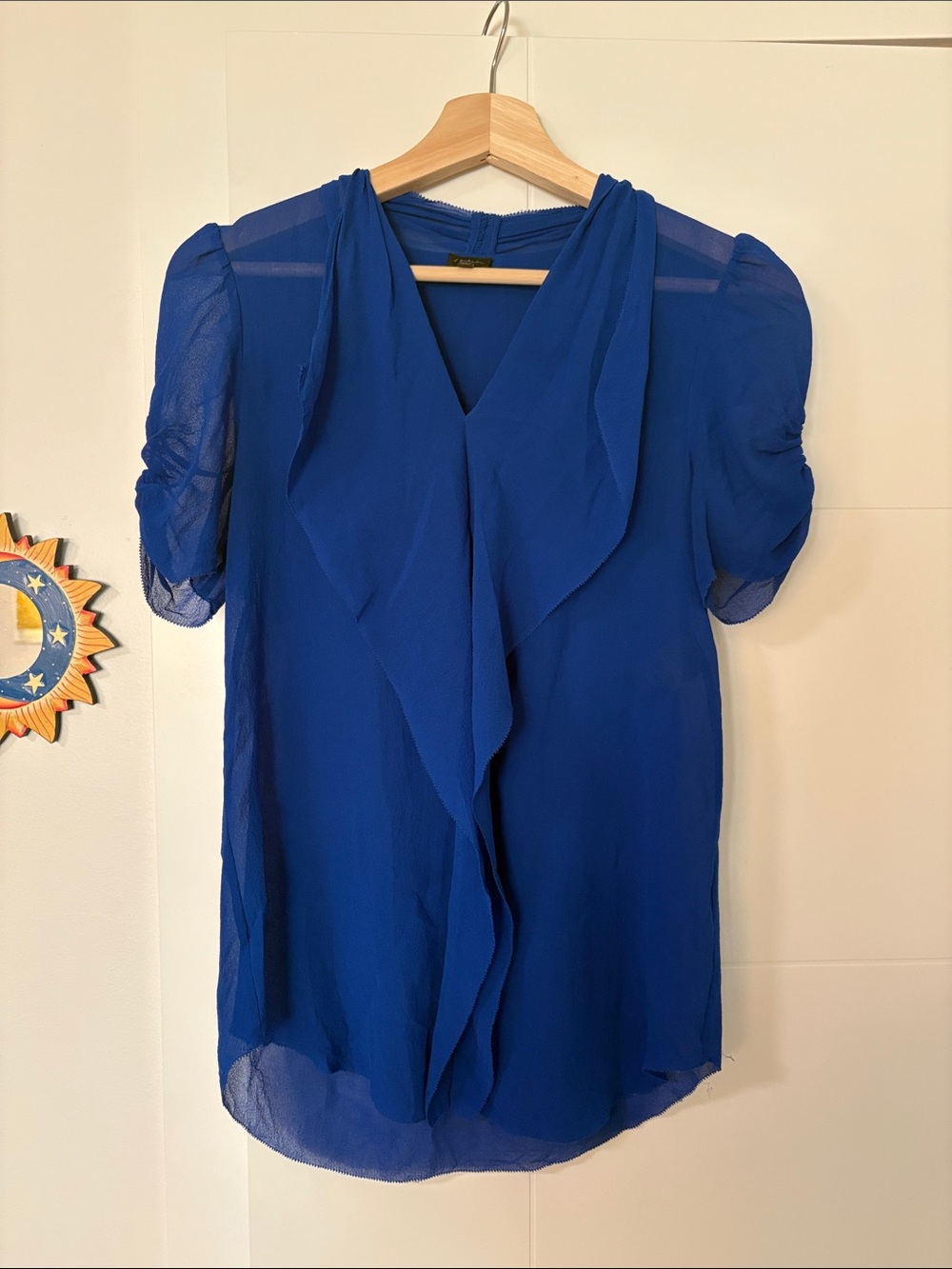 XXS Silk Blouse Babaton Aritzia